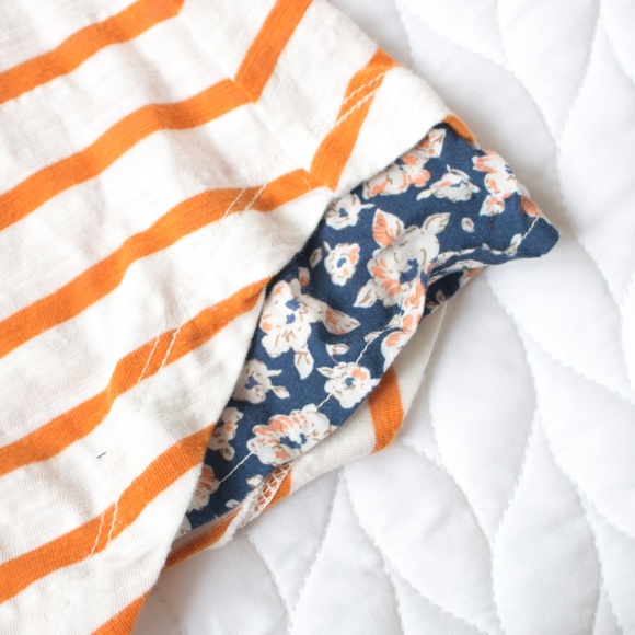 Postmark | Anthro Stripe Ruffle Long Sleeve Shirt - Picture 5 of 7